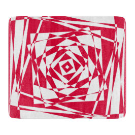 realistisches optisches Illusionsschneidbrett Schneidebrett