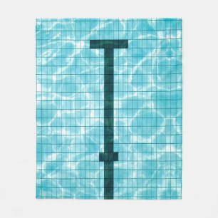 Realistisches Schwimmbad Schwimmbad Schwimmbad Mam Fleecedecke
