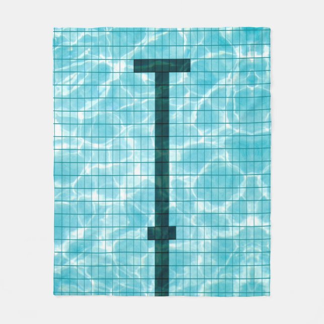 Realistisches Schwimmbad Schwimmbad Schwimmbad Mam Fleecedecke (Vorderseite)