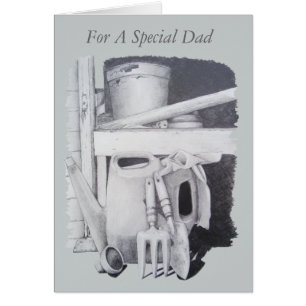 realistisches Stillleben Bild von Gartenwerkzeugen