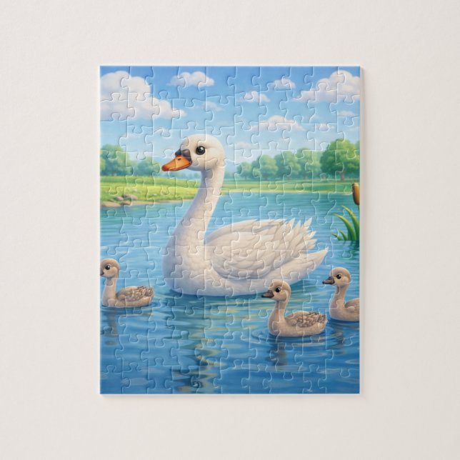 Realistisches Tierkunst-Puzzle Puzzle (Vertikal)