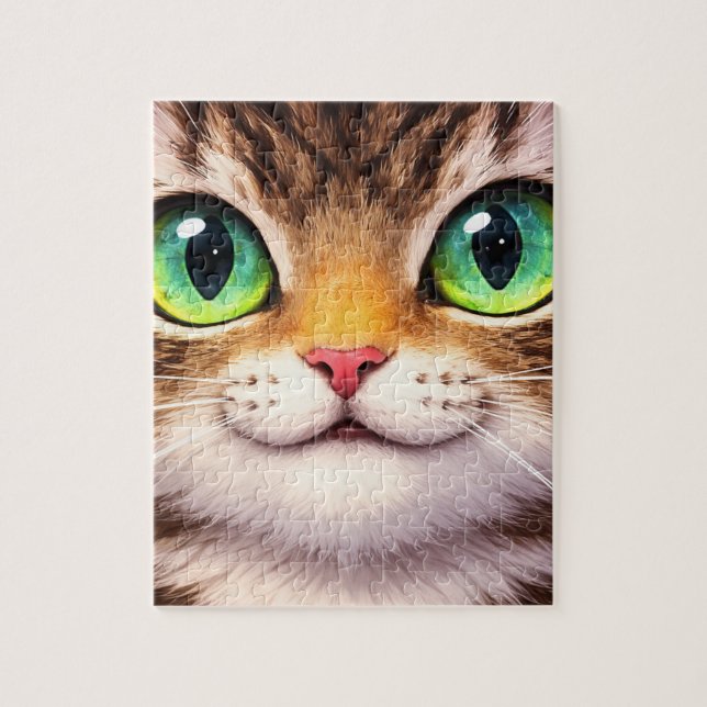 Realistisches Tierkunst-Puzzle Puzzle (Vertikal)