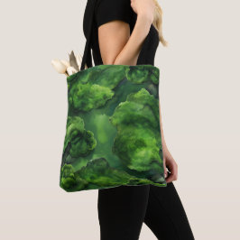 Realistisches und Abstraktes Green Moss natürliche