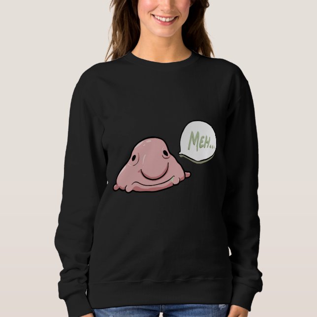 Realitaet der Blob Fish Sweatshirt (Vorderseite)