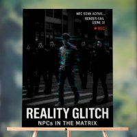 Realität Glitch - Simulation der NPC-Überwachung