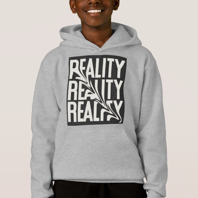 Realität Hoodie (Vorderseite)
