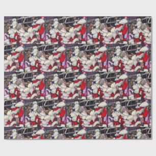 Realität im Urlaub Geschenkpapier