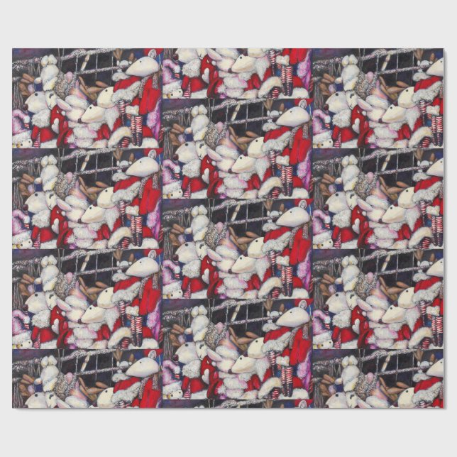 Realität im Urlaub Geschenkpapier (Flach)