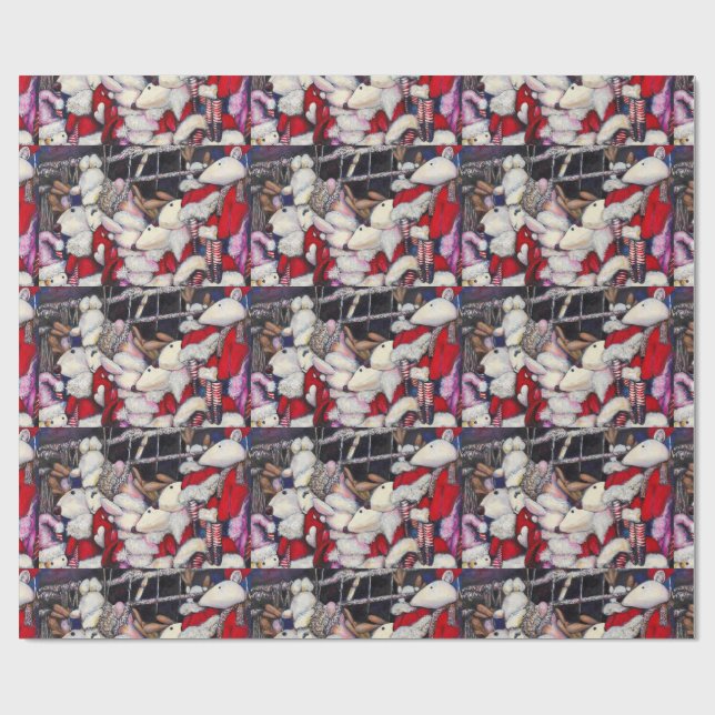 Realität im Urlaub Geschenkpapier (Flach)