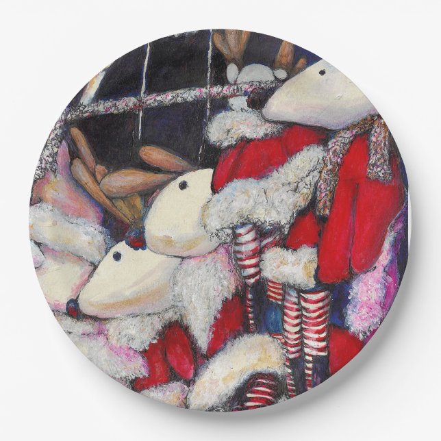 Realität im Urlaub Pappteller (Vorderseite)