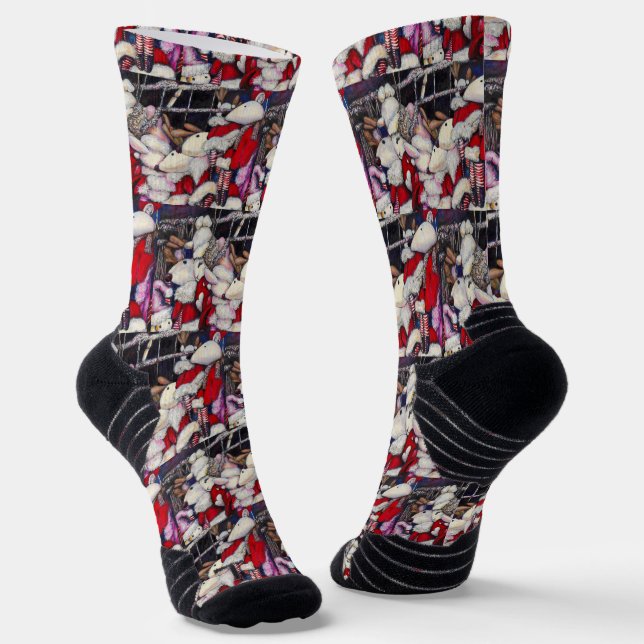 Realität im Urlaub Socken (Gewinkelt)