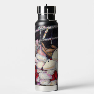 Realität im Urlaub Trinkflasche