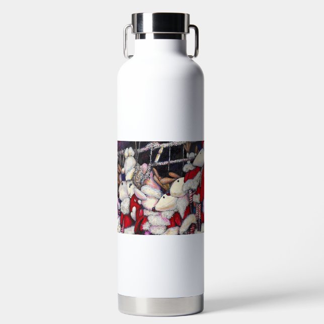 Realität im Urlaub Trinkflasche (Vorderseite)