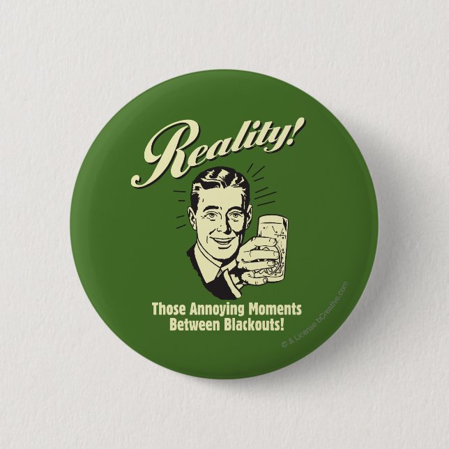 Realität: Momente zwischen Stromausfällen Button (Vorderseite)