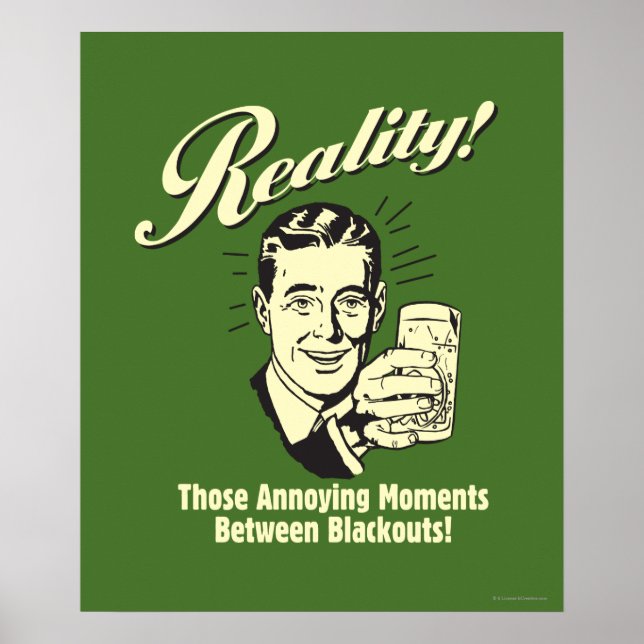 Realität: Momente zwischen Stromausfällen Poster (Vorne)