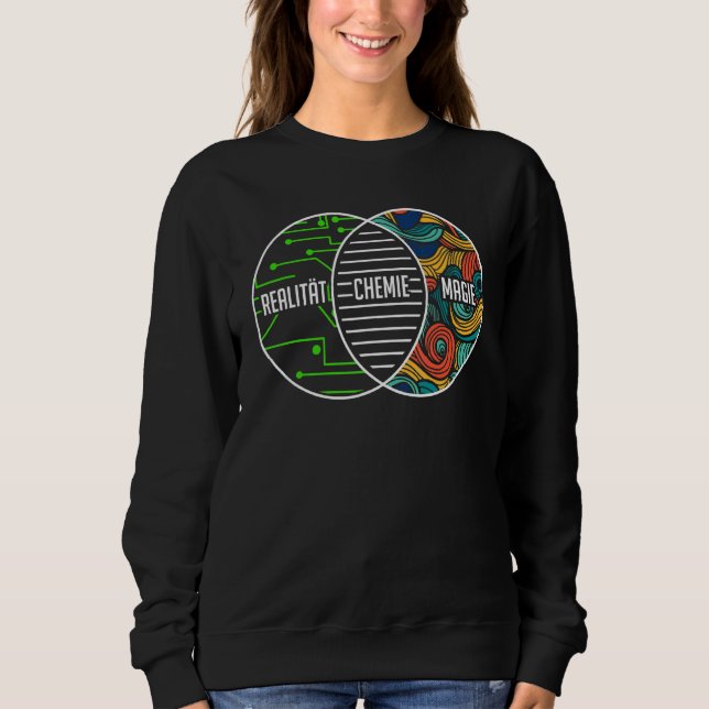 Reality Chemistry Magic Chemicals Laboratory Micro Sweatshirt (Vorderseite)