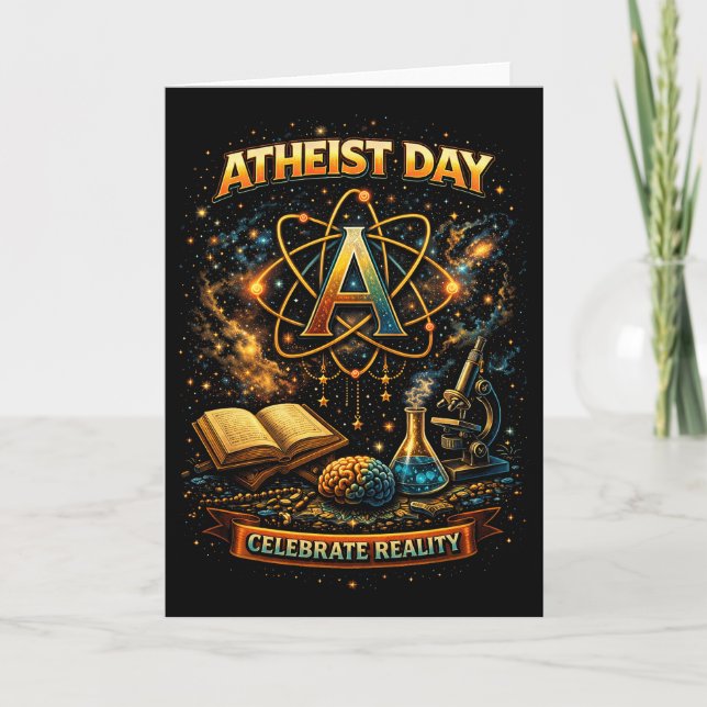 Reality feiern feiertagskarte (Vorderseite)