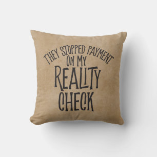 Reality-Karo Kissen