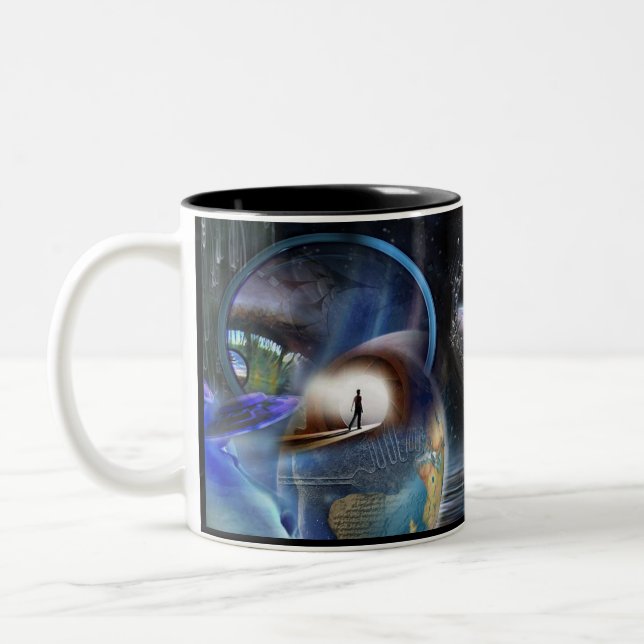 Reality Shifters Zweifarbige Tasse (Links)