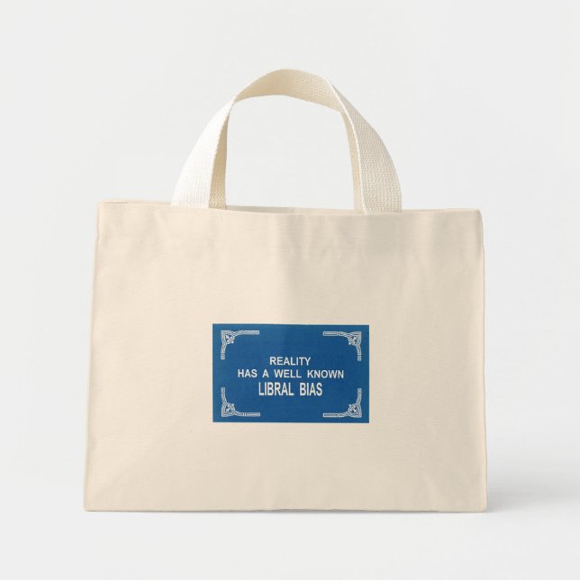 Reality Tote Bag Mini Stoffbeutel (Vorne)