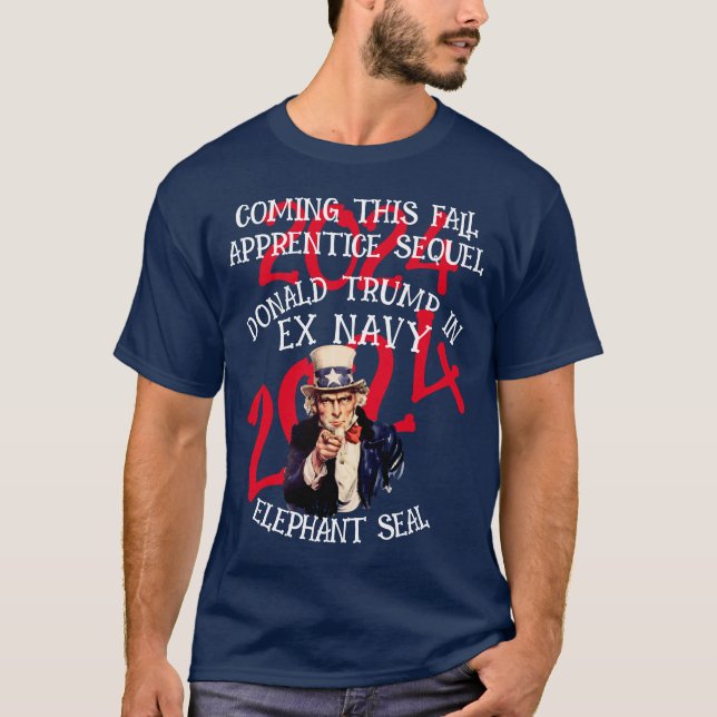 REALITY TV TRUMP IN EX NAVANT ELEPHANT SIEGEL T-Shirt (Vorderseite)