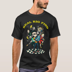 Reall Big Fishs Cartoon Band Fan Art T-Shirt