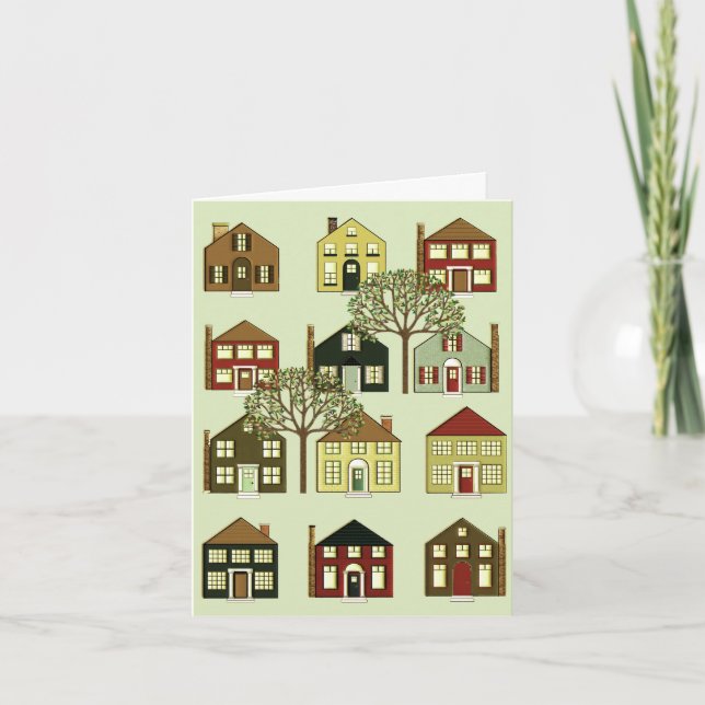 Realtor Cards Feiertagskarte (Vorderseite)