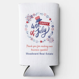 Realtor Danke | 4. Juli Sommer Patriotic Selters Dosenkühler