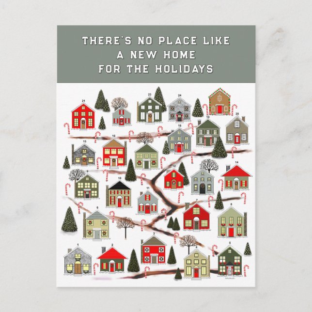 Realtor Erntedank Holiday Postcard Postkarte (Vorderseite)