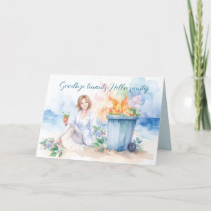 Realtor Glückwunschs Auf Wiedersehen Mieter. Hallo Dankeskarte