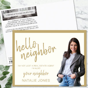 Realtor Mailer Real Anwesen Marketing Farm Hallo Postkarte