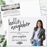 Realtor Mailer Real Anwesen Marketing Logo Farm Postkarte<br><div class="desc">Die Realtor Mailer Real Anwesen Marketing Farm Hello Postcard, ein leistungsstarkes Tool, das dazu entwickelt wurde, die Bemühungen Ihres echten Anwesen Marketings zu steigern und starke Verbindungen innerhalb Ihrer Community zu fördern. Diese wunderschön gestaltete Postkarte aus echtem Anwesen ist eine perfekte Mischung aus beruflicher Ästhetik und persönlicher Touch, ideal, um...</div>