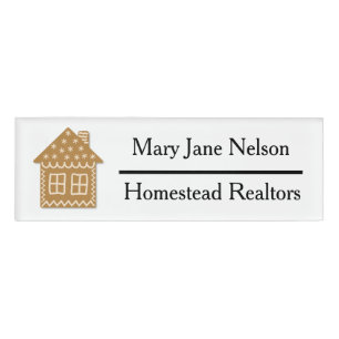 Realtor Name Tag Namenschild