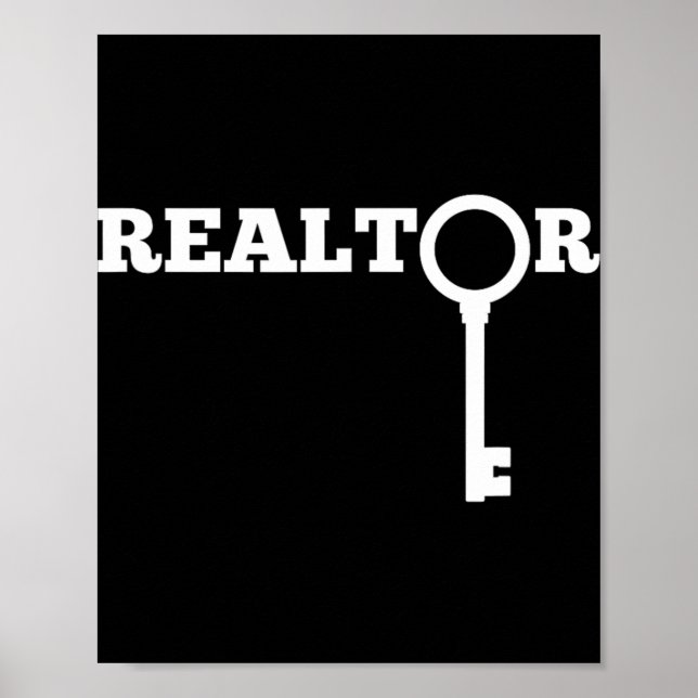 Realtor New Agent Real Estate License Trainee Funn Poster (Vorne)