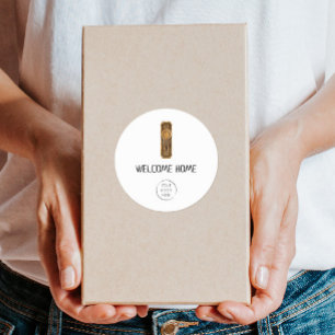 Realtor New Zuhause Herzlichen Glückwunsch Housewä Runder Aufkleber