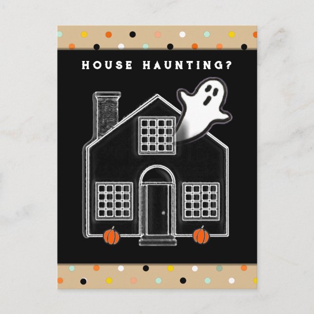 Realtor Oktober Marketing Postkarte (Vorderseite)