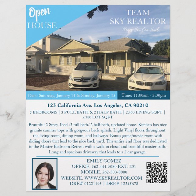 Realtor Open House Flyer kommt bald (Vorne)