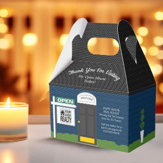 Realtor Open House Geschenkboxen Geschenkschachtel