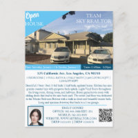 Realtor Open House Post Card