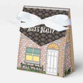 Realtor Open House Zuhause Shape Leckerei Box Geschenkschachtel