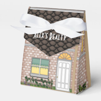 Realtor Open House Zuhause Shape Leckerei Box Geschenkschachtel