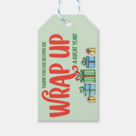 Realtor Pop-by-Wrap bis Weihnachten Dezember Geschenkanhänger