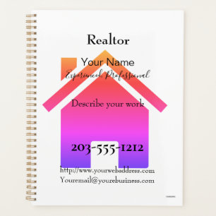 Realtor Promotional Daily Planner - HAMbyWG Planer
