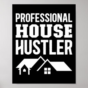 Realtor Real Anwesen Agent Beruflich House Poster