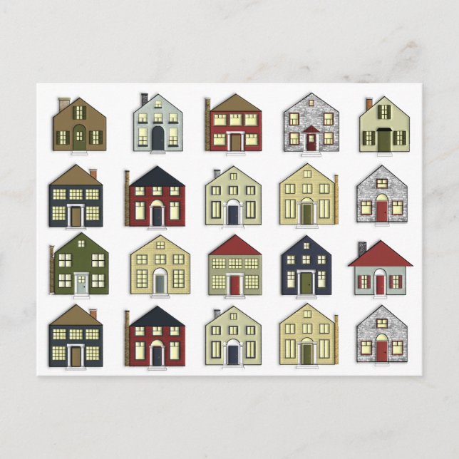 Realtor Real Anwesen Postcard Postkarte (Vorderseite)