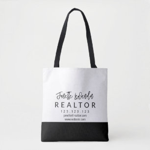 Realtor Tote Bag Personalisiert Business Toag