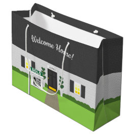 Realtor Welcome Zuhause Sold Sign Große Geschenktüte