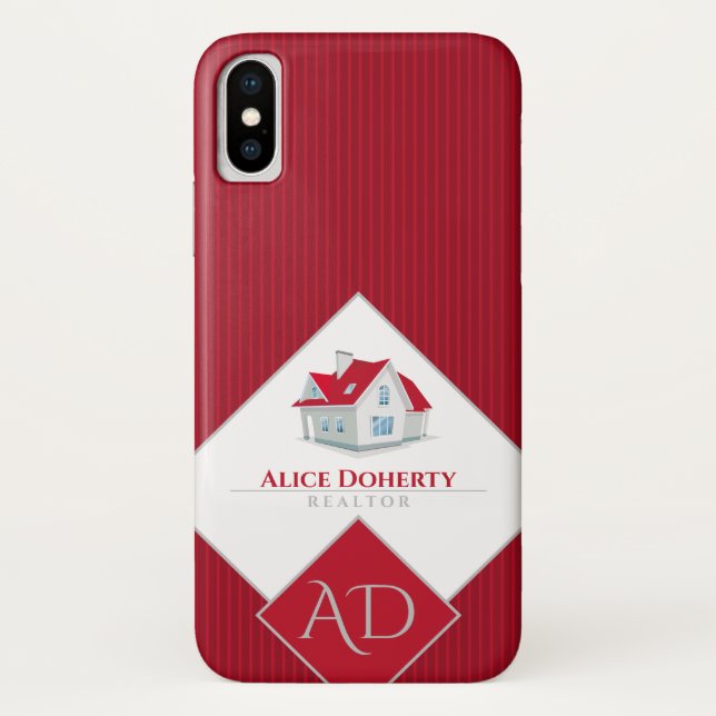 Realtor-Zuhause Case-Mate iPhone Hülle (Rückseite)