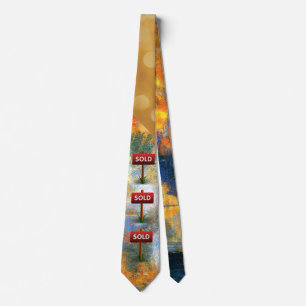 Realtor's Necktie - verkauft! Krawatte