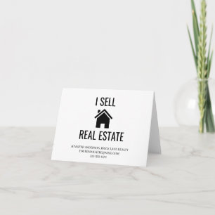 Realty I Sell Real Anwesen Marketing Karte